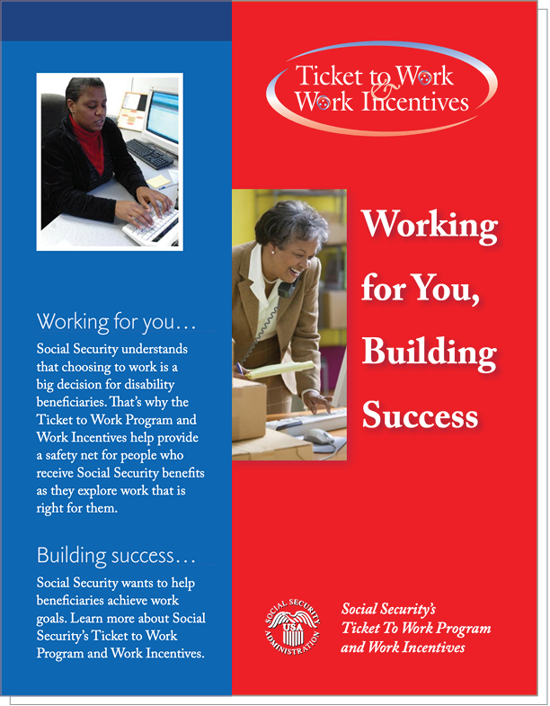 Brochure cover page