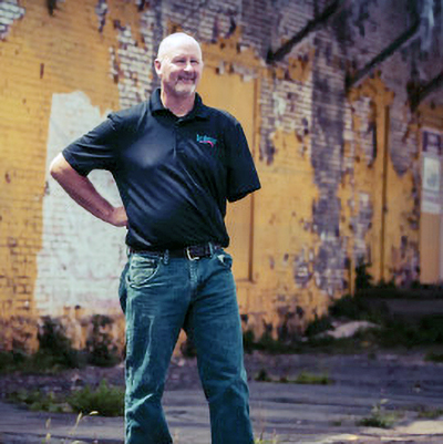 Photo of Marty standing
