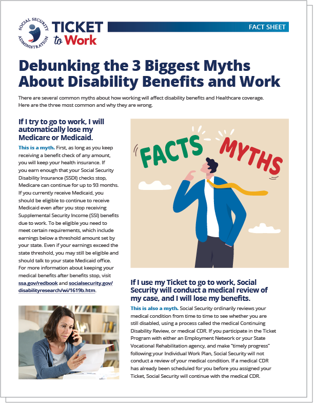Debunking Myths Fact Sheet Thumbnail